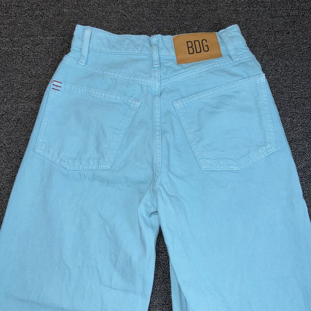 BDG Urban Outfitters High & Wide Jeans Womens 24 Blue Cotton Pockets‎ Streetwear - Picture 3 of 9
